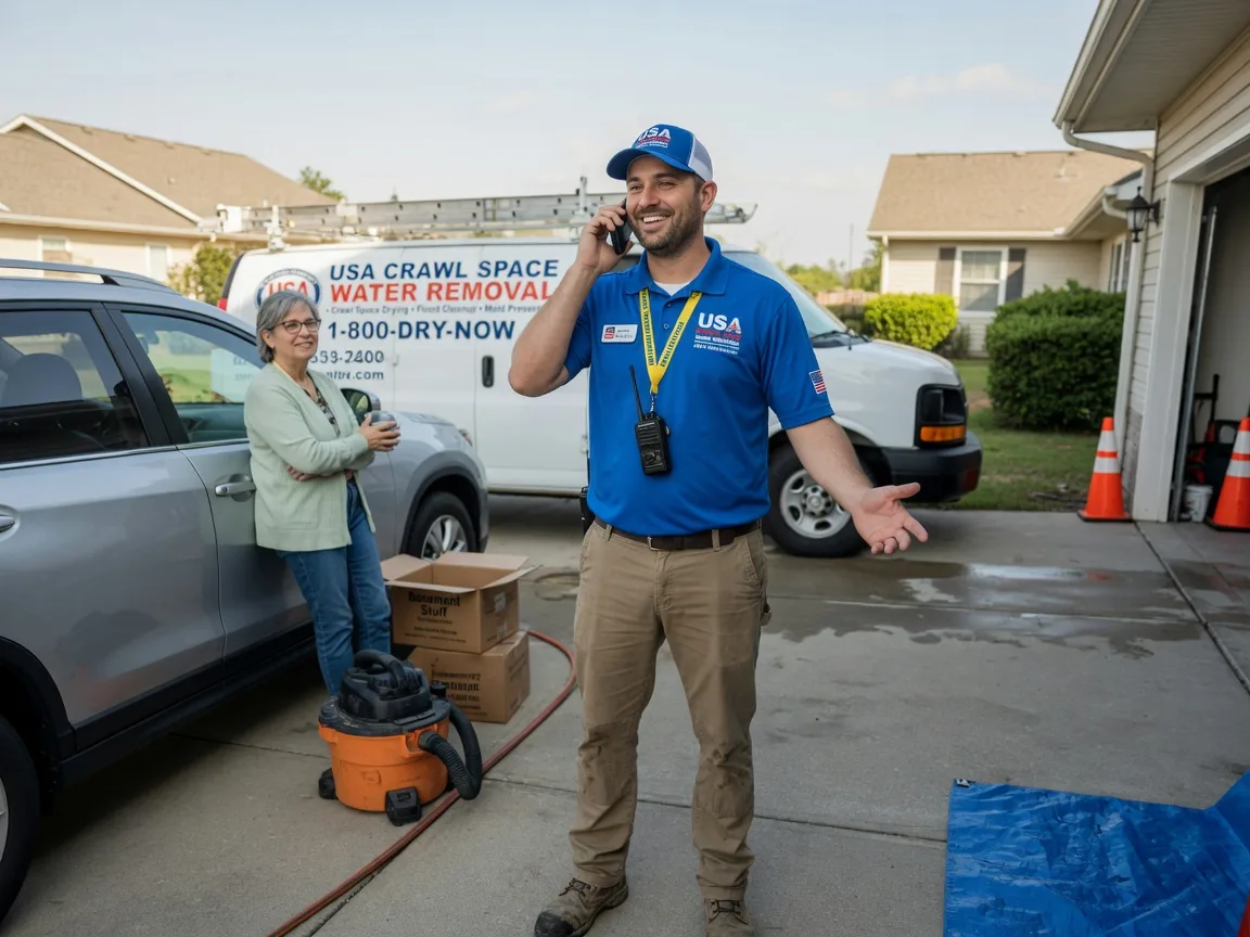 Crawl Space Water Removal Whelen Springs, AR FAQs